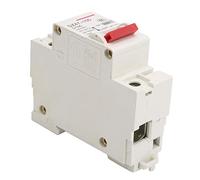 ZDETGU D Type Miniature Circuit Breaker Reliable Leakage for Home Electrical Safety, Brass Construction, Ergonomic Handle, Toggle Switch, Ideal for Residential Circuits