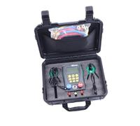 ZDETGU Digital Refrigeration Pressure Gauge LCD Display Manifold Tester Meter for HVAC AC Repair, Dual Pressure/Temperature Test, Built in 89 Refrigerant Database, 1/4" Standard Interface