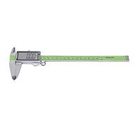 ZDETGU Digital Vernier Caliper Stainless Steel Electronic Ruler with LED Display Dual Unit Mm/inch Measurement Tool for Crafting, and Professional Use 300mm Calipers (200mm)