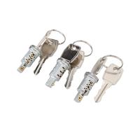 ZDETGU Door Lock Drum Set MTC6504, OEM Replacement Part with Keys for 90 110 130, Metal Construction Front Drum Kit, Precise Fit Direct Installation, Secure Vehicle Locking