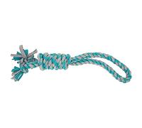 ZDETGU Durable Dog Rope Chew Toys for Interactive Fun and Effective Teeth for Indoor Outdoor Use (Green)
