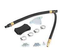 ZDETGU EGR Delete Kit, Faster Coolant Recirculation Lower Engine Temperature, Improved Exhaust Flow Turbo Spool, with Alloy Rubber Material, for Duramax 2011 2015 6.6L