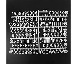 ZDETGU Felt Letter Board for Messaging Easy Customization Room Decor Versatile Use Great for School and Cafes Craftsmanship (Grey)