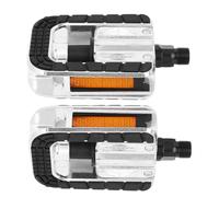 ZDETGU Folding Pedals -Skid High Carbon Steel Shaft Sealed Bearings Reflective Strips for Mountain Road Bike Modified Accessories