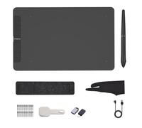 ZDETGU Graphics Drawing Tablet 10x6in Digital Sketch Pad with 8192 Pressure Sensitivity, Tilt Function & Battery Free Pen for Artists, Designers - Compatible