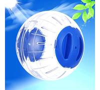 ZDETGU Hamster Exercise Transparent Plastic Ideal Pet Training Toy for Active Interactive Fun Hamsters and Small Animals (Orange)