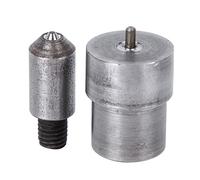 ZDETGU Hand Press Machine Setter Puncher Grommet Die Tool 3mm-20mm for Snap Fastener Rivet Installation on Belts Shoes Clothing Accessories (3mm)