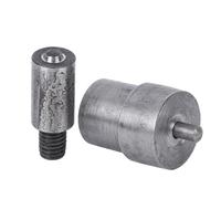 ZDETGU Hand Press Machine Setter Puncher Grommet Die Tool 3mm-20mm for Snap Fastener Rivet Installation on Belts Shoes Clothing Accessories (5.0mm)