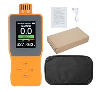 ZDETGU Handheld NH3 Gas Detector with LCD Screen - Digital Tester 0 100 PPM for Temperature & Humidity Monitoring in Farms, Stables, Labs, and Storage Facilities