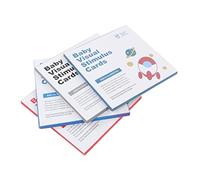 ZDETGU High Contrast Flashcards for Newborns - 64pc Early Learning Visual Stimulation Cards for Infant Brain Development, Toddler Educational Toys for Sensory Play &