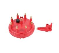 ZDETGU Ignition Distributor Rotor Kit - Premium Brass Terminals & Thermoplastic Construction for G10 G20 C/ V8 5.0L 5.8L - Replacement Part 8233 (Red)