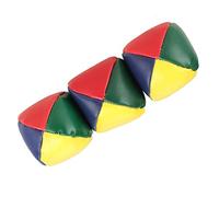 ZDETGU Juggling Balls for Kids Soft PU Leather Beginner Play Set to Improve Hand-Eye Coordination & Grip Strength Fun Skill Development Toy for Toddlers Learning to Juggle 3Pcs Set