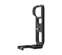 ZDETGU L Type Arrow Storage Case Plate Vertical L Bracket for A7M2 A7II A7RII A7SII Camera CNC Aluminum Lightweight Hollow Design with 39mm AS Interface & Cold Shoe Mount