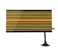 ZDETGU Line Board Reflector, LED Light Paintless Dent Removal Tool, 5m Long Line White Light Reflector with Adjustable Holder for Car Body, Suitable for Automotive Dent Removal