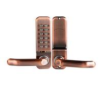 ZDETGU Mechanical Digital Push Button Secure Keyless Entry Password Solution for Home Security