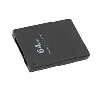 ZDETGU Memory Card 128MB High Speed Game Data Storage for 2 & Slim, Upgraded Chip 15% Faster, Plug & Play, Portable Design (64MB)