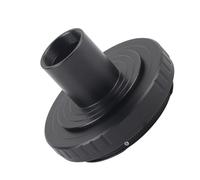 ZDETGU Microscope Eyepiece to SLR Camera Adapter 23.2mm T Mount Metal Conversion Tool