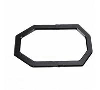 ZDETGU Motorcycle Exhaust Pipe Trim Cover Exhaust Tip Cover Muffler End Cap CNC Aluminum Alloy Black Oxidation Placeholder with Sporty Metallic Sheen for ADV350 2021-2025