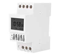 ZDETGU NKG 4 Din Rail Timer Switch Programmable Digital Timer for School Factory Bell Control with 1 99s Timing Compact Design for Electrical Panels Industrial Timing Solution