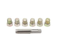 ZDETGU Oil Drain Plug Thread Repair Kit M13 X 1.5mm Rethread Tools for Oil Pan Screws with Steel Aluminum Construction for Cars Trucks Motorcycles