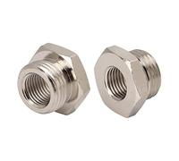 ZDETGU Oxygen Sensor Adapter M12x1.25 M18x1.5 Thread O2 Transducer Plug Car Sensor Accessory Auto Sensor Part Vehicle Sensor Component with Electro Galvanized Surface Gasket for Car