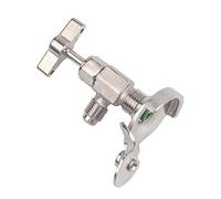 ZDETGU Piercing Valve for Refrigerant Can 11mm UK Outlet Interface Anti Backflow One Way Valve Metal Thimble Easy Connect for Car Conditioning Home AC R12 R22 R410 R600a (for Most Small cans of