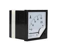 ZDETGU Pointer Ammeter Analog Panel Current Meter for Circuits 6L2 100A/5A for Mining, Power Plants & Industrial Control Systems Needle Panel Meter for Generator Sets