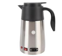 ZDETGU Portable Electric Car Kettle, Lightweight 1300ML Car Electric Kettle, Boils Water Quickly on the Go, Ideal Water Heater for Travel