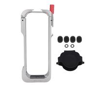 ZDETGU Protective Cage Fit for X5 Action Camera Aluminum Camera Housing Case Frame with Cold Shoe Mount 1/4 Inch Screw Hole Lens Cap