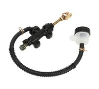 ZDETGU Rear Brake Master Cylinder Reservoir - Universal Hydraulic Replacement for ATVs, Bikes & Go Karts - Compatible with CK100, KT196 - ABS Construction - Reliable Braking