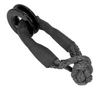 ZDETGU Recovery Kit Aluminum Alloy Snatch for Soft Shackles Secure Towing Solution for ATV SUV Winch Boating Rope Shackle Recovery Gear (Black)