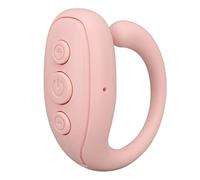 ZDETGU Remote Ring, One Click Control Camera Shutter Volume Adjust Screen Brightness with Long Battery Life, for IOS 15 0 8 0 Tablet Phone Video Reading Selfie (Roseate)