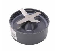 ZDETGU Replacement Extractor Base Stainless Steel Cross Threads Smoothed with Rubber Gasket for Nutribullet 600W 900W Blenders (900W)