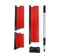 ZDETGU Skimming Set for Stainless Steel Smoothing Tool with Ergonomic Handle for Wall and Ceiling Finishing Professional Spatula Kit for Results