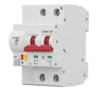 ZDETGU Smart Circuit Breaker PA66 WIFI BT APP Remote Control Circuit Breaker Switch for 2P 100A (#1)