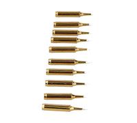 ZDETGU Soldering Iron Tips Gold Replacement Heads for Efficient Welding 60W Solder Tips for Work Hardware Tools for DIY and Professional Use (#2)