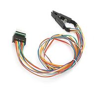 ZDETGU SOP16 to DIP8 Flash Clamp/Holder 16 Pin IC Test Clamp for Chip Programming Reliable SOP16 SOIC16 Adapter Spring Loaded Test/Holder for Secure Wiring