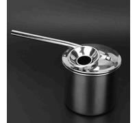 ZDETGU Stainless Steel Pottery Sprayer Tool Professional Ceramic Atomizer for Glaze and Oxide Painting Mist Applicator for Clay Art and Studio Work 200ml Metal Pottery Sprayer (Stainless Steel 2)