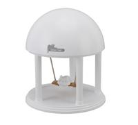 ZDETGU Table Lamp with Speaker and Projector, Dimmable Night Light with USB Charging, Cute Cat Swing Decor for Bedroom, Party Ambiance, Portable Rechargeable Bedside Light