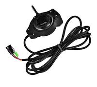 ZDETGU Thumb Throttle with LCD Voltage Display Universal 12V 99V Scooter Handlebar Control for Real Time Battery Monitoring and Diagnostics