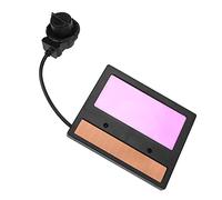 ZDETGU TX600C Auto-Darkening Welding Helmet Lens 110 X 90mm with Solar Panel Large View Window for Arc Welding Grinding/IR