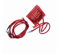 ZDETGU Universal 12V Voltage Stabilizer Regulator Kit with Digital Display Car Engine Performance for Fuel Efficiency and Battery Protection (Red)