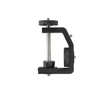 ZDETGU Universal C-Clamp Mount Aluminum Alloy Camera Clamp with 1/4 Inch Screws for Microphones Video Lights Desk Table Bench Railing Mount for Stable Flexible Accessories