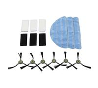 ZDETGU Vacuum Cleaner Accessories Kit High-Strength Replacement Parts for Efficient, Sweeping Robot Side Brush & Set, Compatible with Most Models, Includes 3 Absorbent