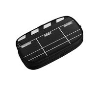 ZDFHKYDY Classic Movie Clapboard Black Zipper Pencil Case Pouch Pen Box Large Capacity Storage Bag for Office & Travel Multi-Compartment Stationery Organizer Holder Gift for Women Men 21x10.5x5 cm