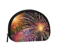 ZDFHKYDY Explosion Firework 3D Personalized Coin Purse Fashionable Zipper mini Coins Wallet Change Shell Storage Bag for Women Men