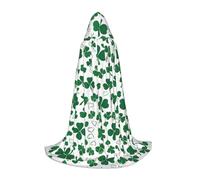 ZDFHKYDY Happy holidays -Print Adjustable Teen Cloak - Youth Cape For Festivals & Stage, Lightweight Hooded Wear M
