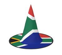 ZDFHKYDY South Africa flag -Print Full Coverage Halloween Hat - Unique Oxford Cloth Costume Hat For Adults With Eye-Catching Patterns, For Festivals & Themed Parties.