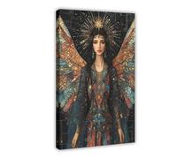 ZDFTAFD Inanna Divine Protection Prayer Canvas Poster Wall Art Print Picture Paintings 16x24inch(40x60cm)