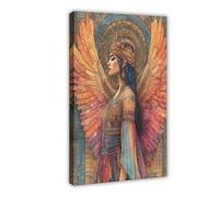 ZDFTAFD Inanna’s Divine Protection Prayer Canvas Poster Wall Art Print Picture Paintings 20x30inch(50x75cm)